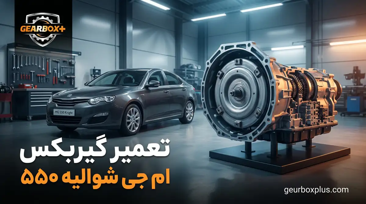 تعمیر گیربکس ام جی شوالیه ۵۵۰