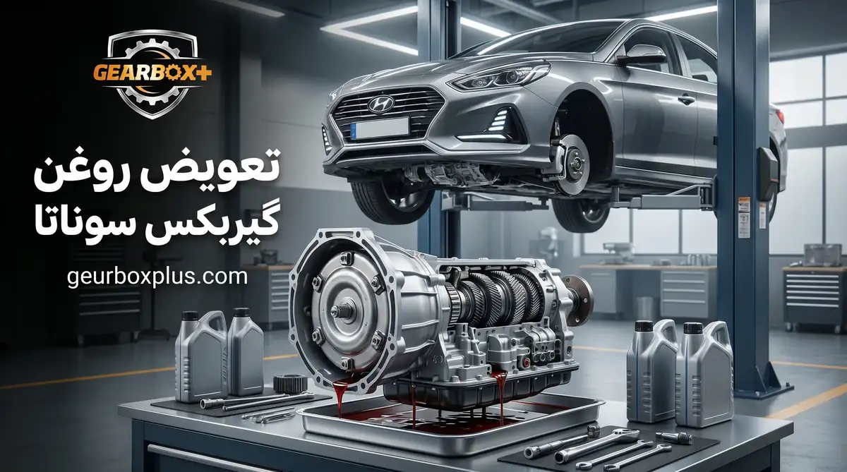 تعویض روغن گیربکس سوناتا اتوماتیک