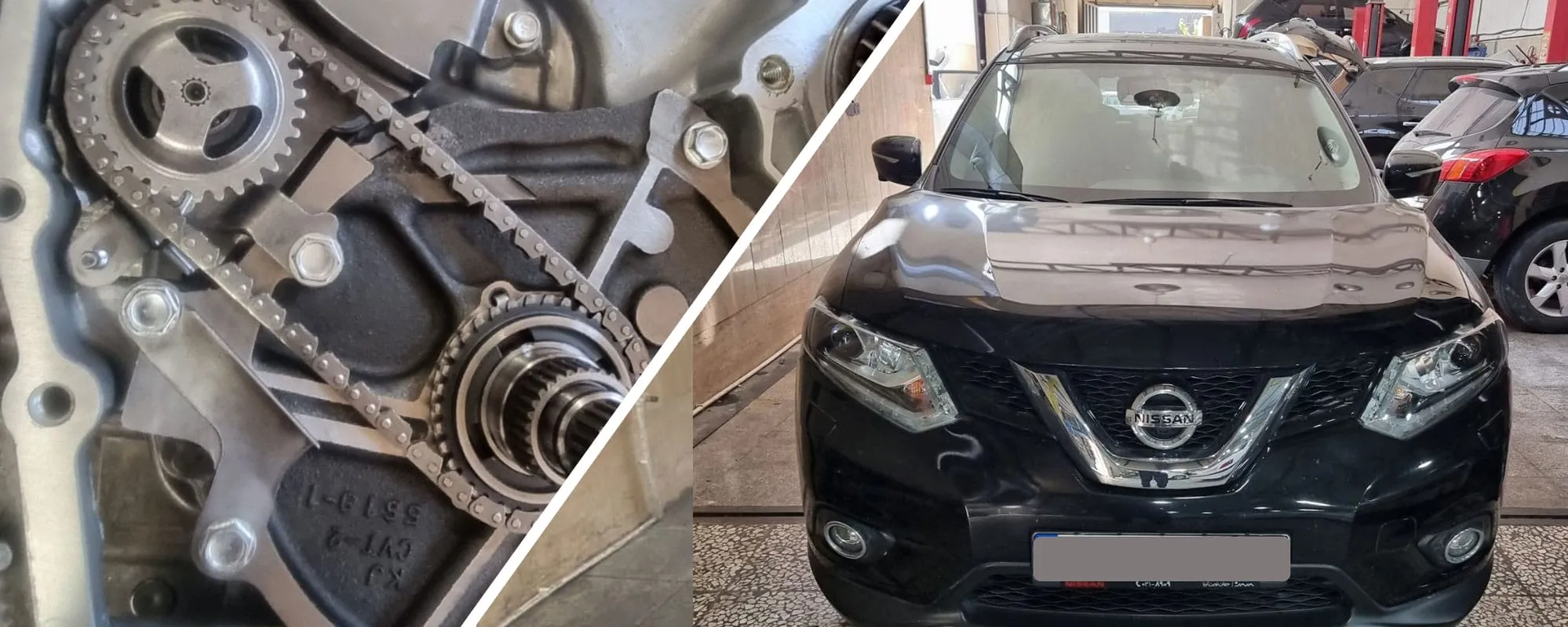 تعمیر گیربکس ایکس تریل