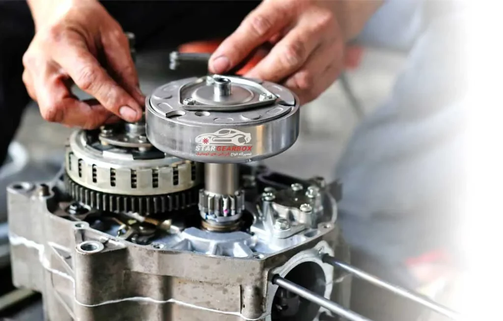 تعمیر گیربکس mvm 550