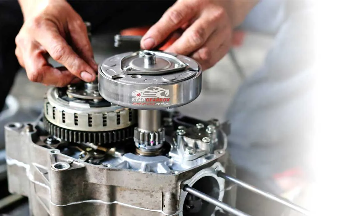 تعمیر گیربکس mvm 550