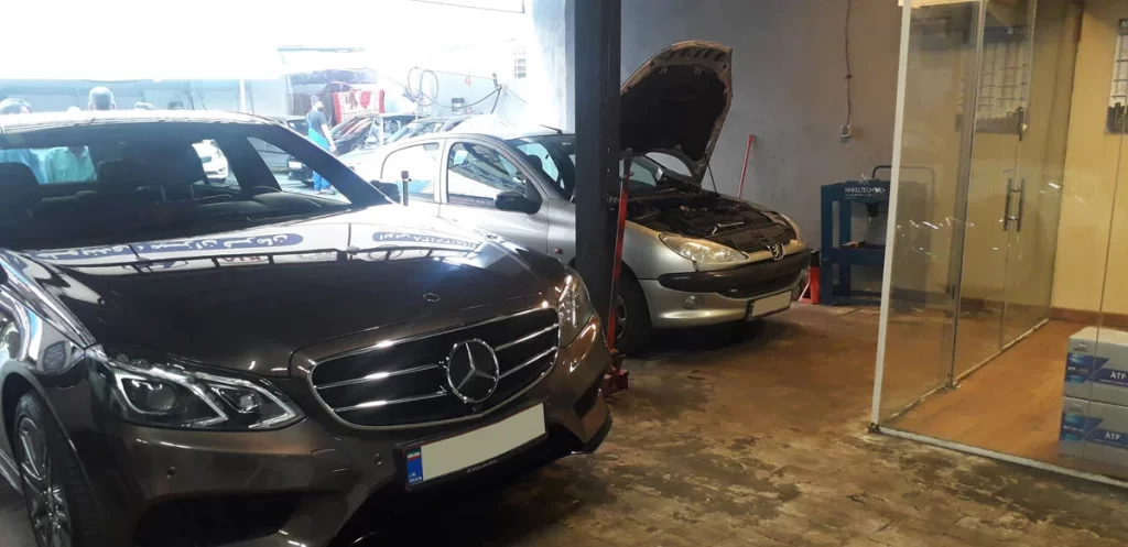 تعمیر گیربکس مرسدس بنز