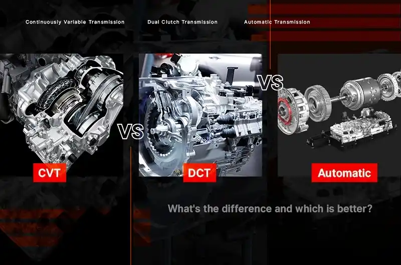 تفاوت اصلی بین گیربکس اتوماتیک معمولی، CVT و دوکلاچه به زبان ساده چیست؟