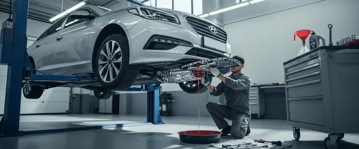 Sonata automatic transmission oil change