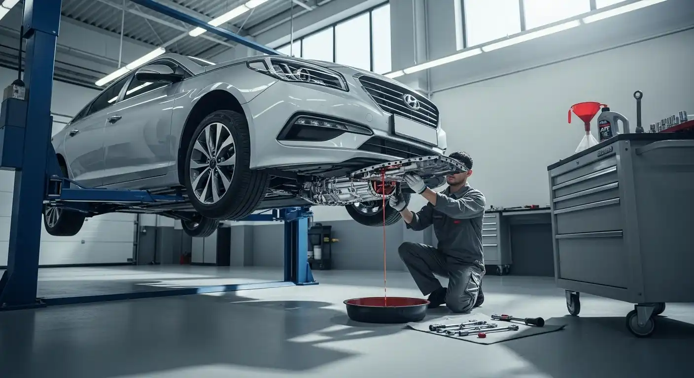 Sonata automatic transmission oil change