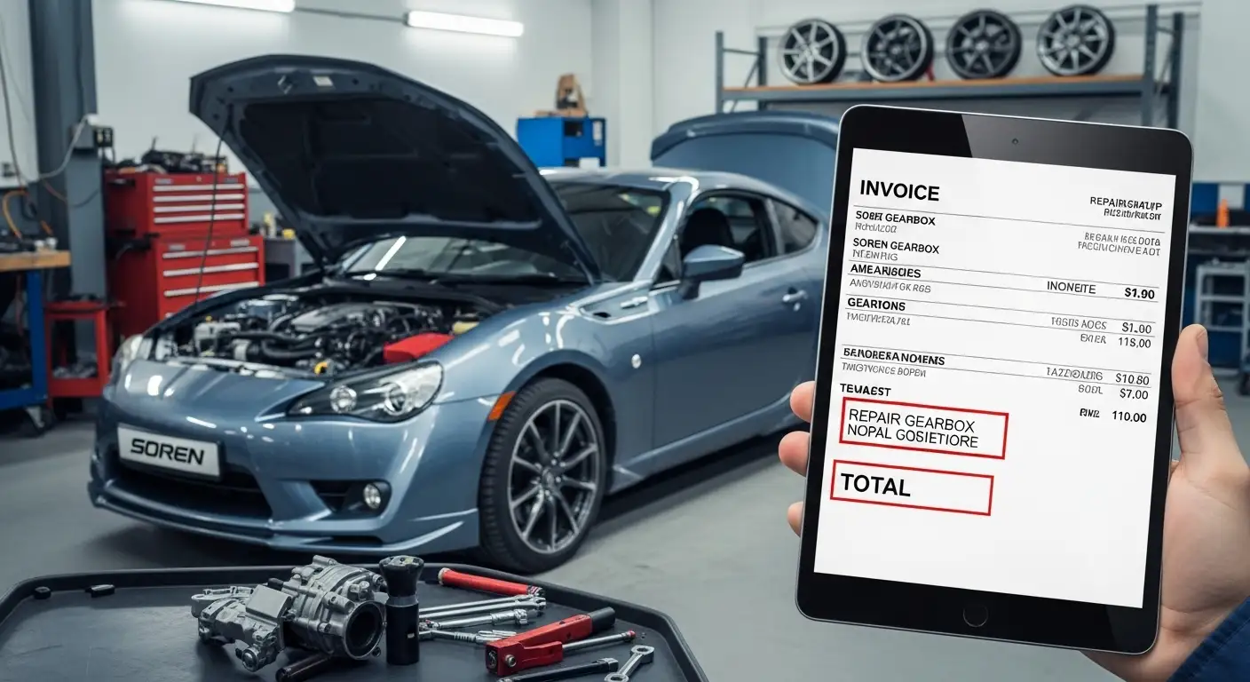 هزینه تعمیر گیربکس سورن