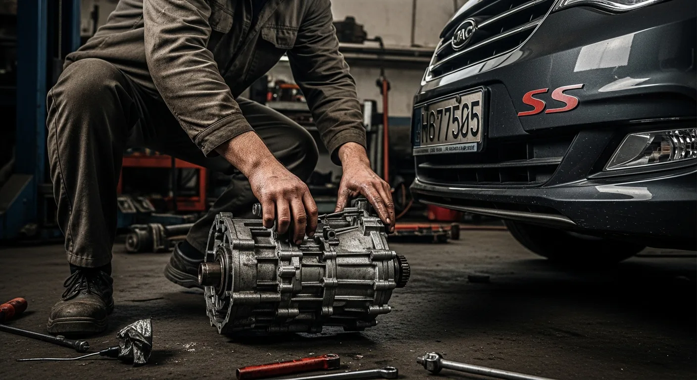 زمان تعویض فیلتر گیربکس جک S3