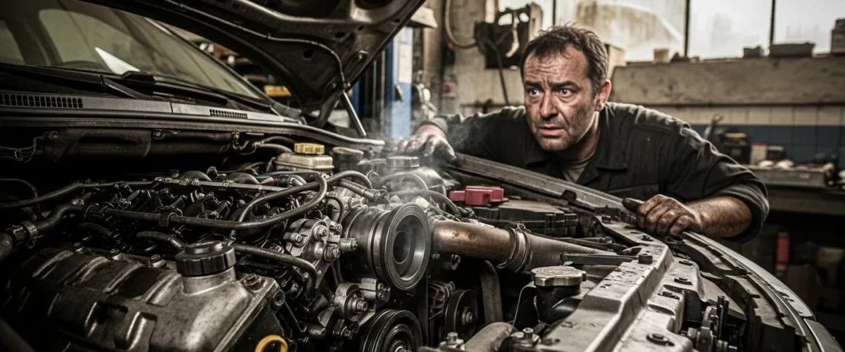 علت صدای هور هور ماشین هنگام گاز دادن