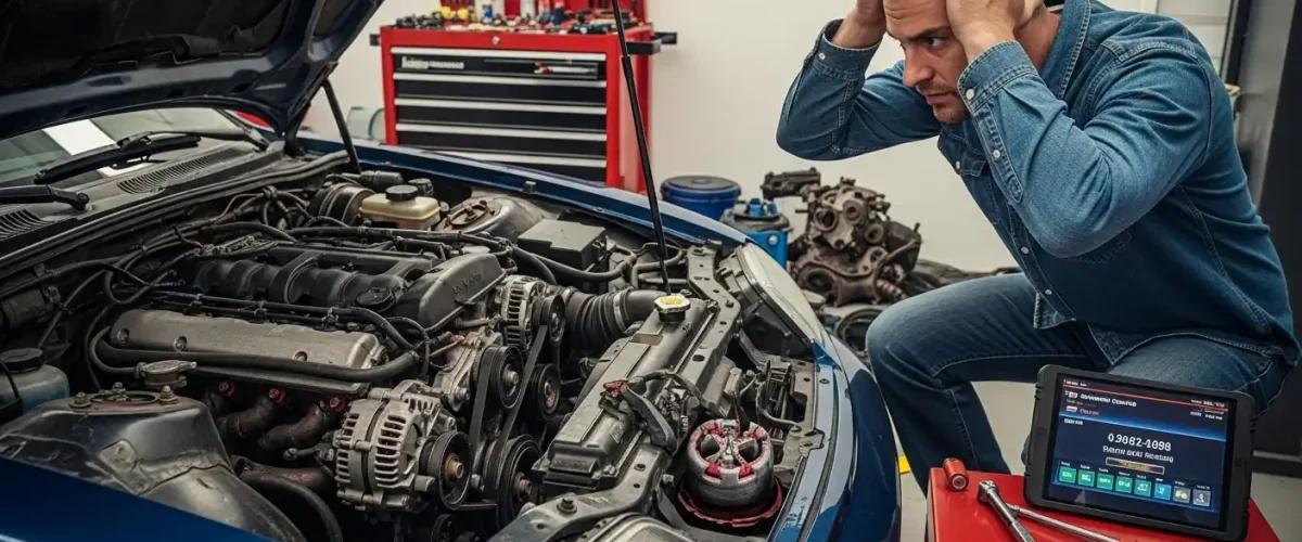 علت صدای غرغر ماشین هنگام گاز دادن