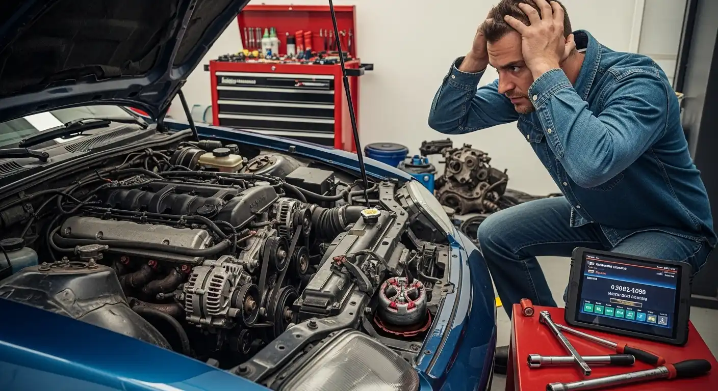 علت صدای غرغر ماشین هنگام گاز دادن