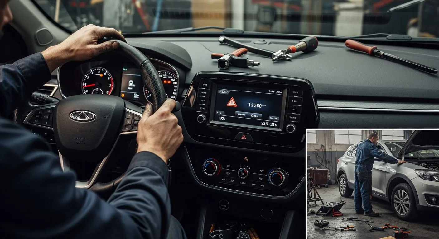 علائم پشت آمپر آریزو