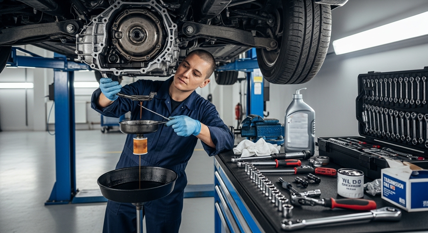 تعویض و نگهداری فیلتر گیربکس اتوماتیک