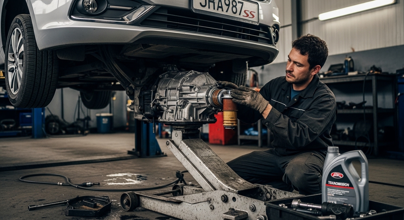 زمان تعویض فیلتر گیربکس جک J5