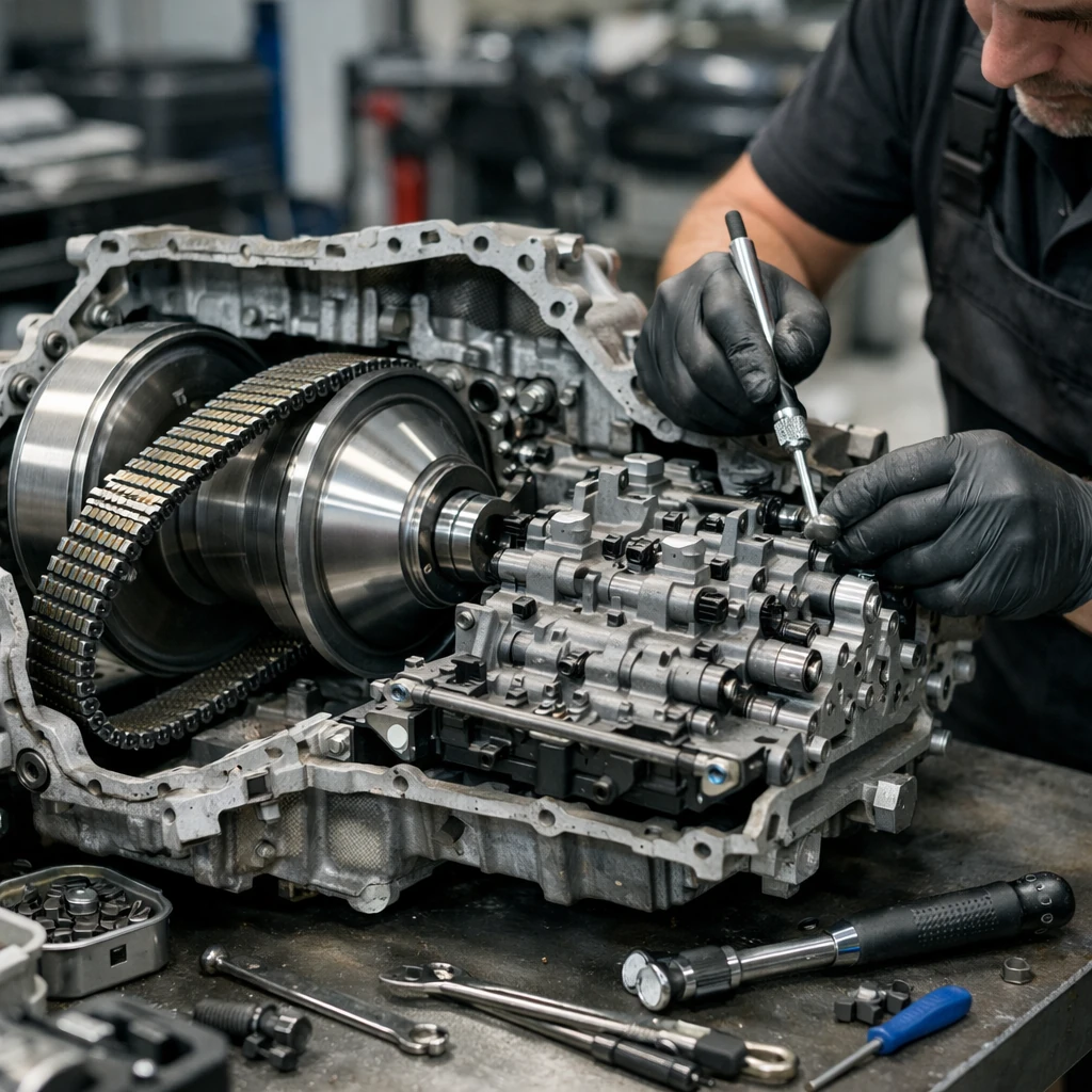 تعمیر گیربکس CVT نیسان تیانا